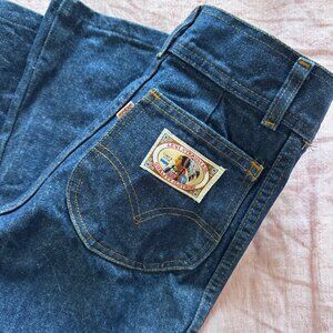 Rare Vintage Levi's Denim Plowboy Jeans XXS Red Tag Levi Jeans